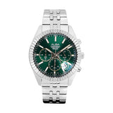 ALBA Forest Green Dial Chronograph Watch AT3H15X1