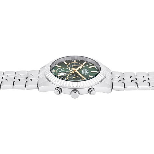 ALBA Forest Green Dial Chronograph Watch AT3H15X1 - KRISHNA WATCH COMPANY
