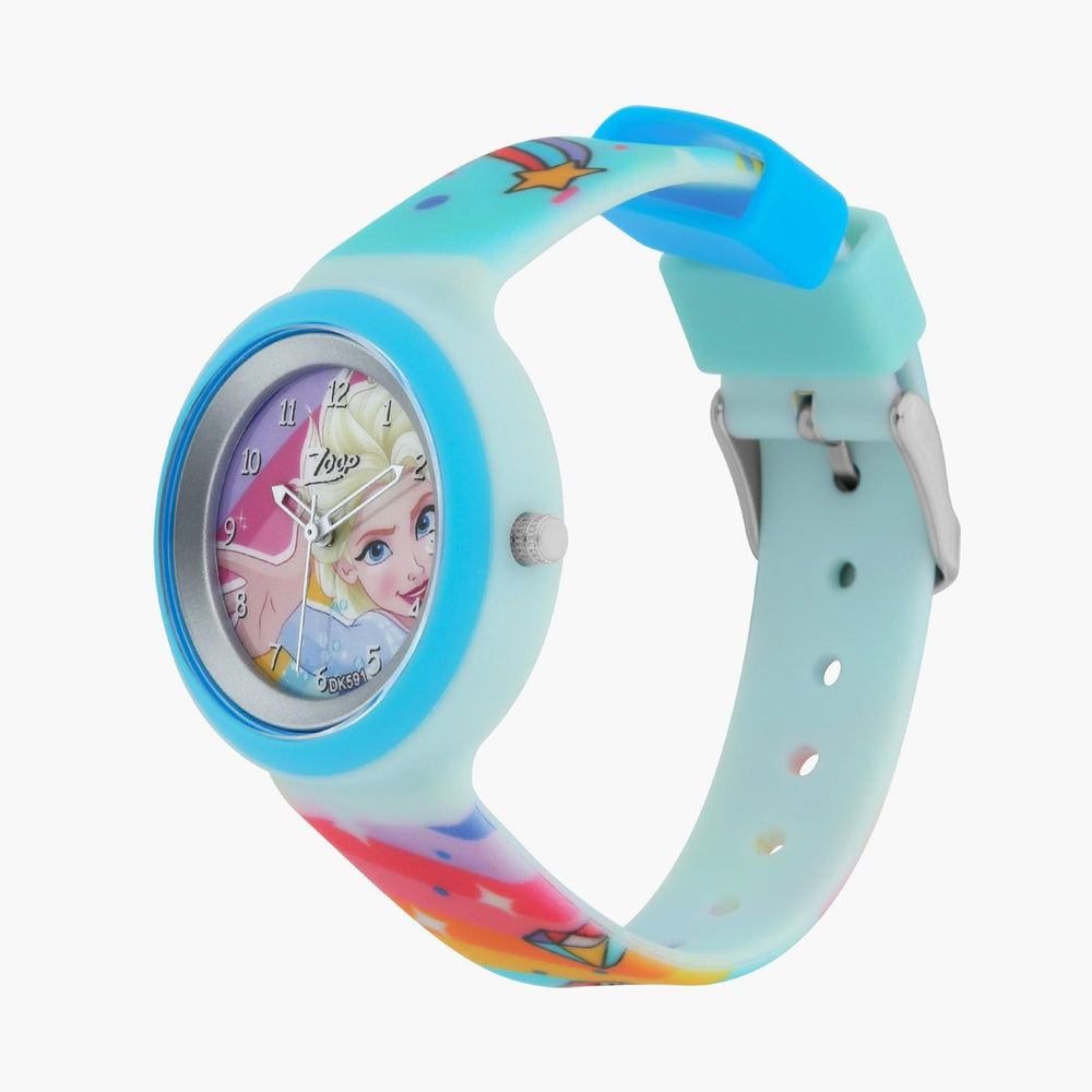 Zoop By Titan Quartz Analog Multicoloured Dial PU Strap Watch for Kids NS26006PP07W - KRISHNA WATCH COMPANY