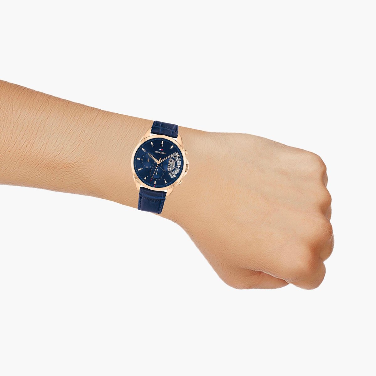 Tommy Hilfiger Quartz Multifunction Blue Dial Watch for Men th1710451 - KRISHNA WATCH COMPANY