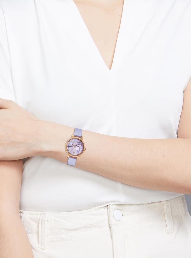 Fastrack Stunners Quartz Multifunction Purple Dial Watch for Girls - 6282WL02 - KRISHNA WATCH COMPANY