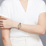 FASTRACK Women Leather Strap Analog Watch - 6303WL01 - KRISHNA WATCH COMPANY