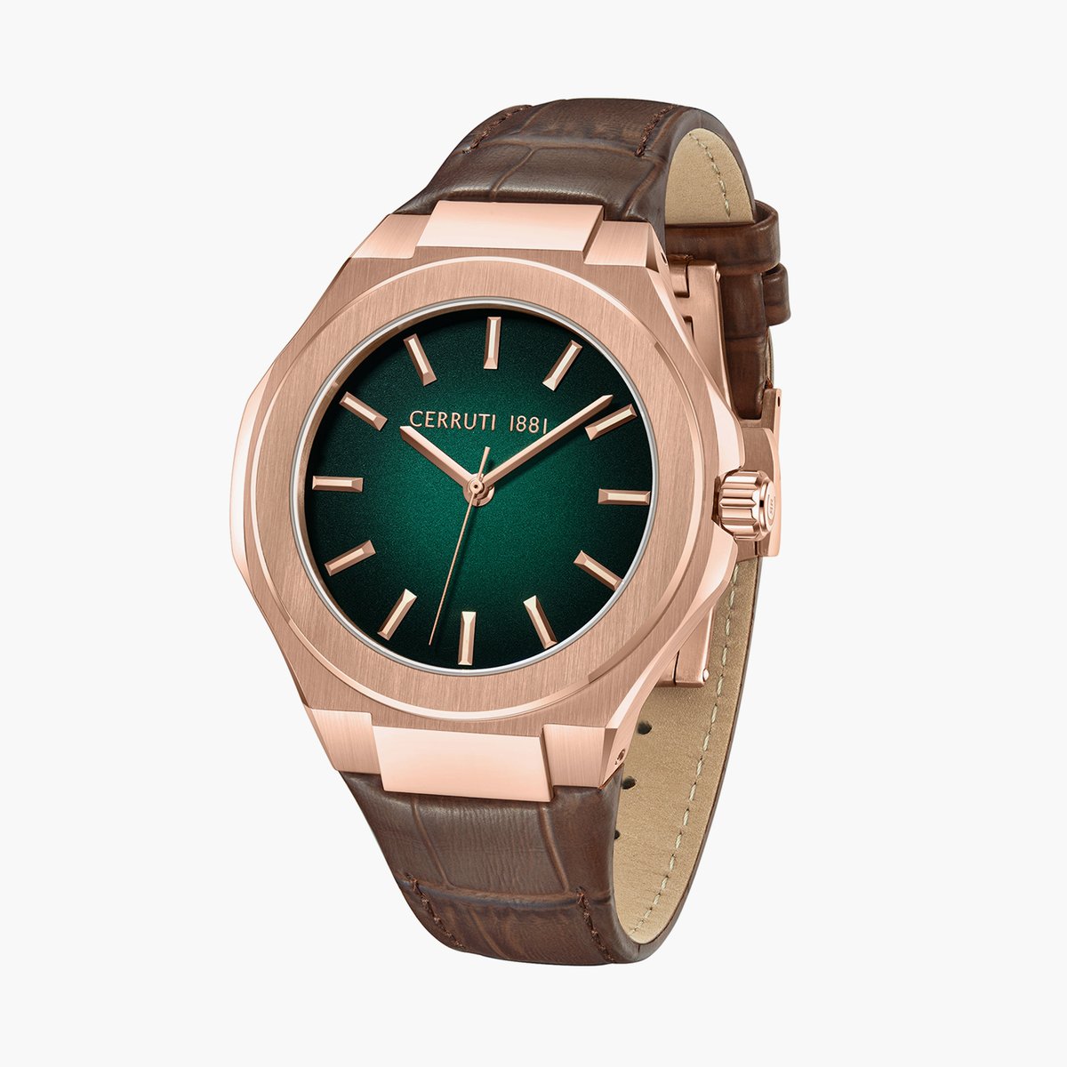CERRUTI 1881 Men Leather Strap Analog Watch - CECIWGA0043003 - KRISHNA WATCH COMPANY