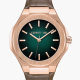 CERRUTI 1881 Men Leather Strap Analog Watch - CECIWGA0043003