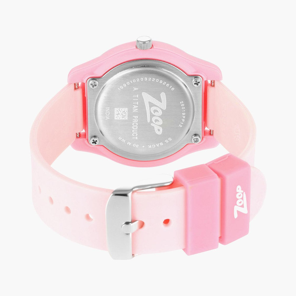 Zoop By Titan Kids' Pink Hues Fun Watch: Vibrant, Easy-to-Read, and Stylish 26019PP12W - KRISHNA WATCH COMPANY