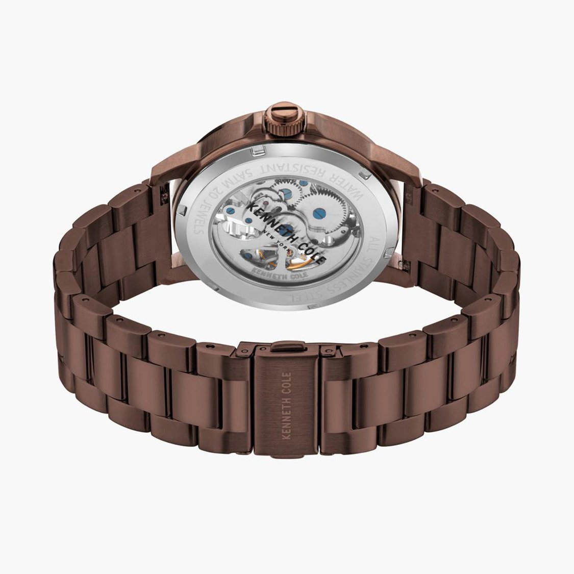 KENNETH COLE Men Skeleton Automatic Watch with Interchangeable Straps - KCWGY2104102MN - KRISHNA WATCH COMPANY