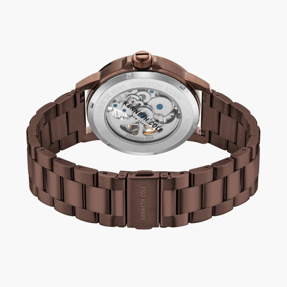 KENNETH COLE Men Skeleton Automatic Watch with Interchangeable Straps - KCWGY2104102MN - KRISHNA WATCH COMPANY