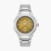 CERRUTI 1881 Multifunction 35 mm Brown Dial Stainless Steel Analogue Watch for Men - CECIWGK0050803