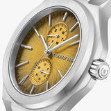 CERRUTI 1881 Multifunction 35 mm Brown Dial Stainless Steel Analogue Watch for Men - CECIWGK0050803