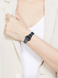 Titan Edge Bicolour Quartz Analog Blue Dial Watch For Women - 2653KC11 - KRISHNA WATCH COMPANY
