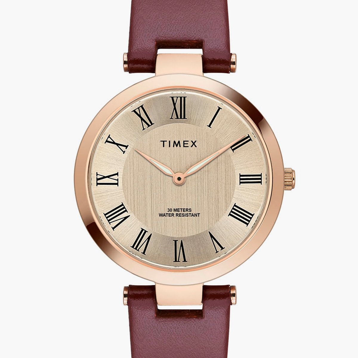 Timex Roman Rose Gold Dial Analog Women's Watch - TWEL19211 - KRISHNA WATCH COMPANY