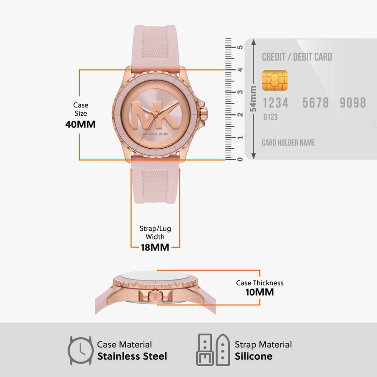 MICHAEL KORS Everest Analog Watch - MK7536 - KRISHNA WATCH COMPANY