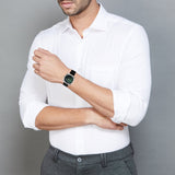 Fastrack Groove Quartz Analog Guys Leather Watch 3322sl01