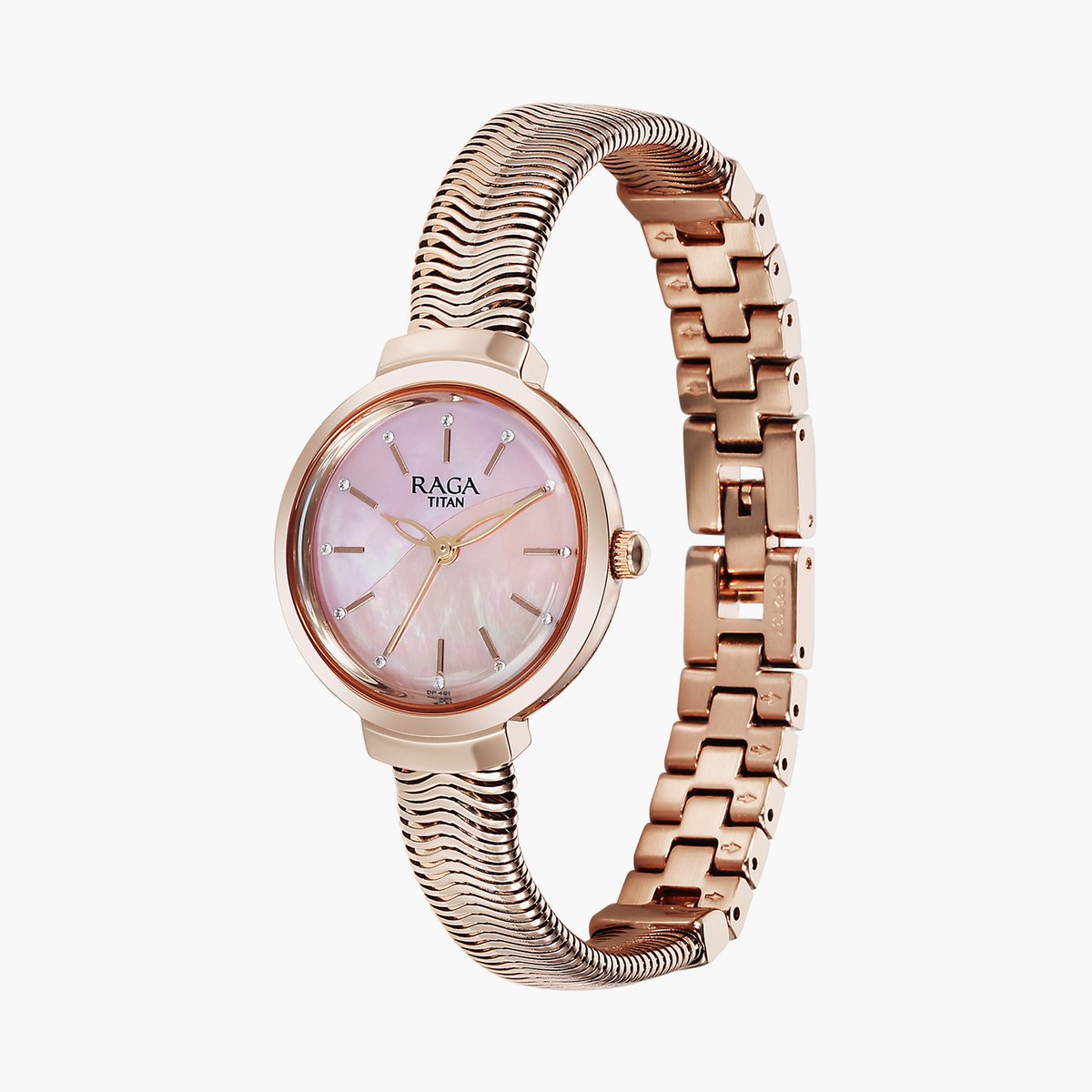 Titan Raga Viva Glam Watch for Women - 2737WM01 - KRISHNA WATCH COMPANY