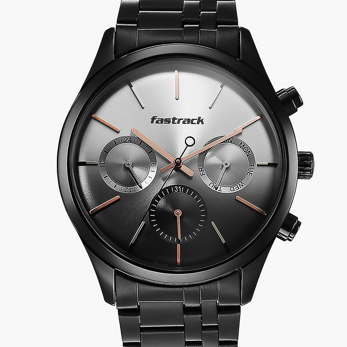 Fastrack Opulence Quartz Multifunction Watch for Guys 3288NM01 - KRISHNA WATCH COMPANY