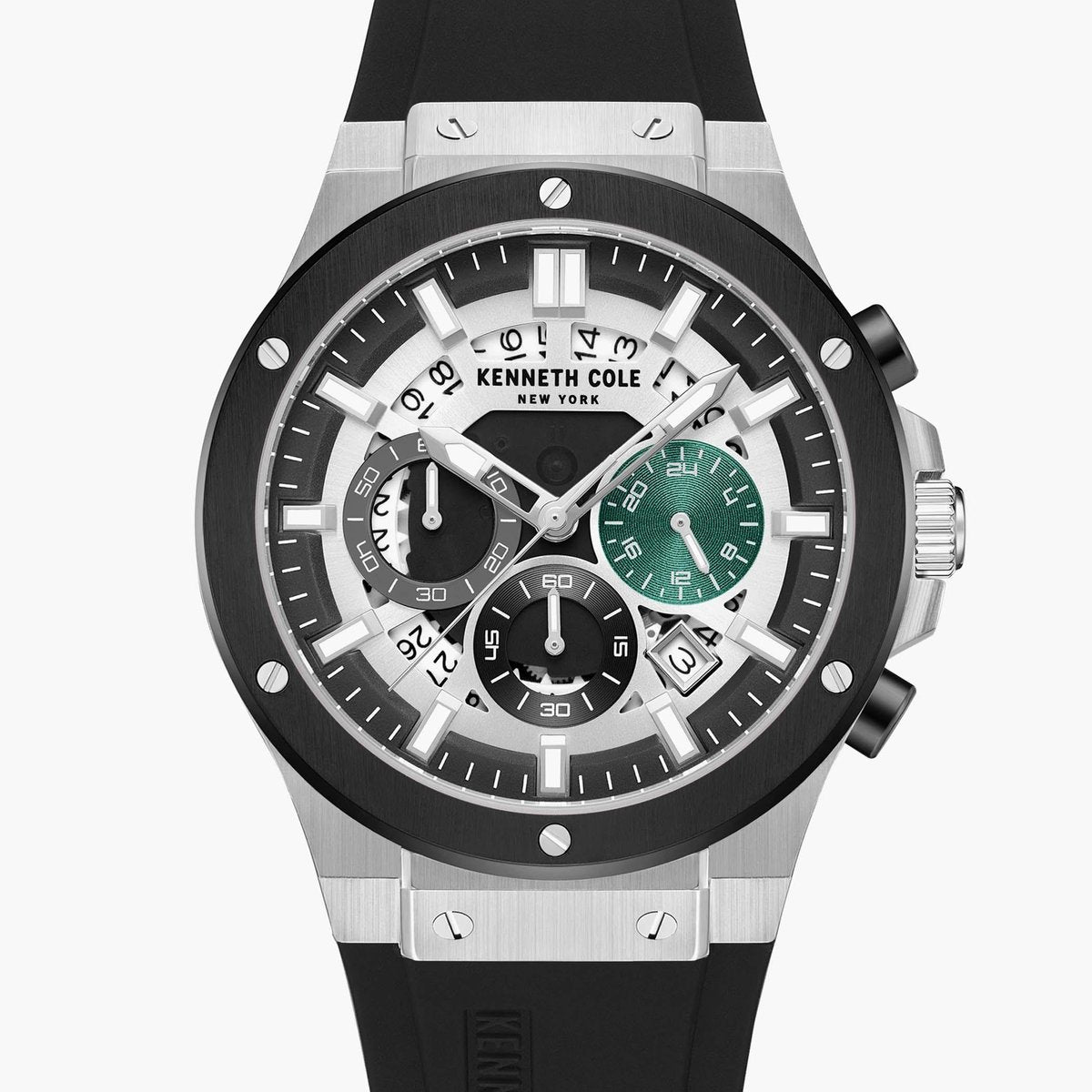 Kenneth Cole Quartz Chronograph Watch for Men - KCWGO0035501MN - KRISHNA WATCH COMPANY