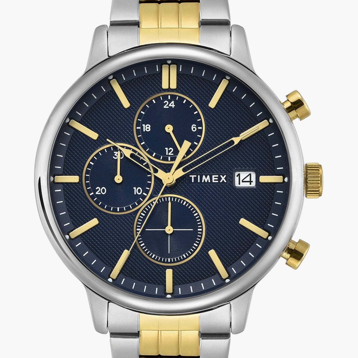 TIMEX TREND Blue Round Dial Analog Men's Watch - TWEG26901 - KRISHNA WATCH COMPANY