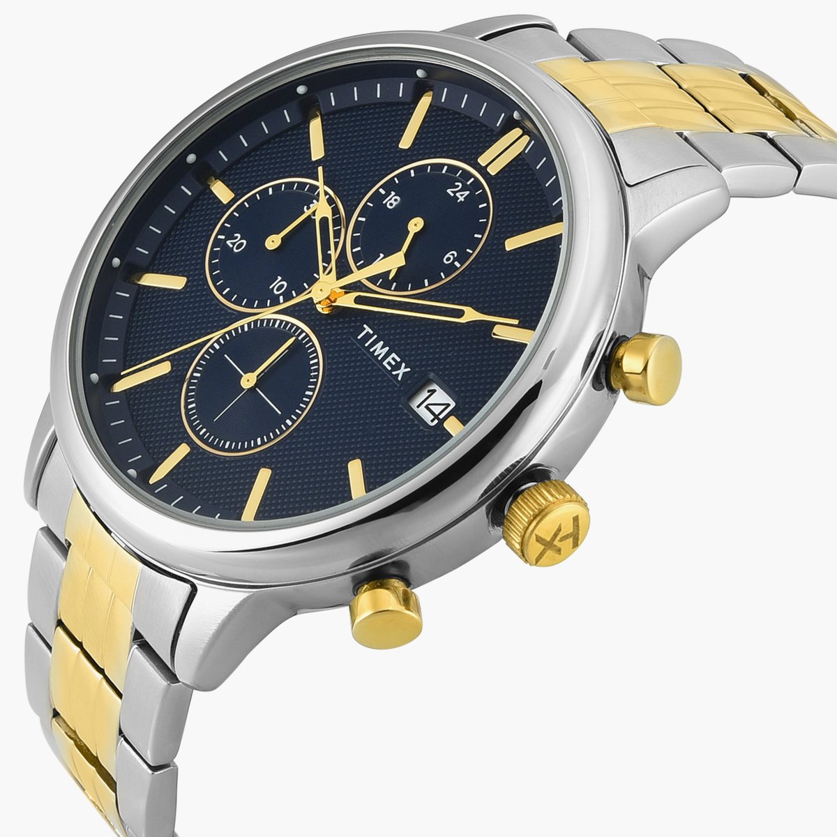 TIMEX TREND Blue Round Dial Analog Men's Watch - TWEG26901 - KRISHNA WATCH COMPANY