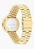 Calvin Klein Twisted Bezel Quartz Women's Watch, 25100167