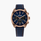 TOMMY HILFIGER Hudson Leather Strap Chronograph Watch - TH1710721W - KRISHNA WATCH COMPANY