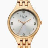 Titan Raga Showstopper Quartz Analog Watch For Women - 95356WM01 - KRISHNA WATCH COMPANY