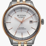 Titan Weekender 60 Hours Power Reserve Concealed Automatic Watch for Men - 90201km01