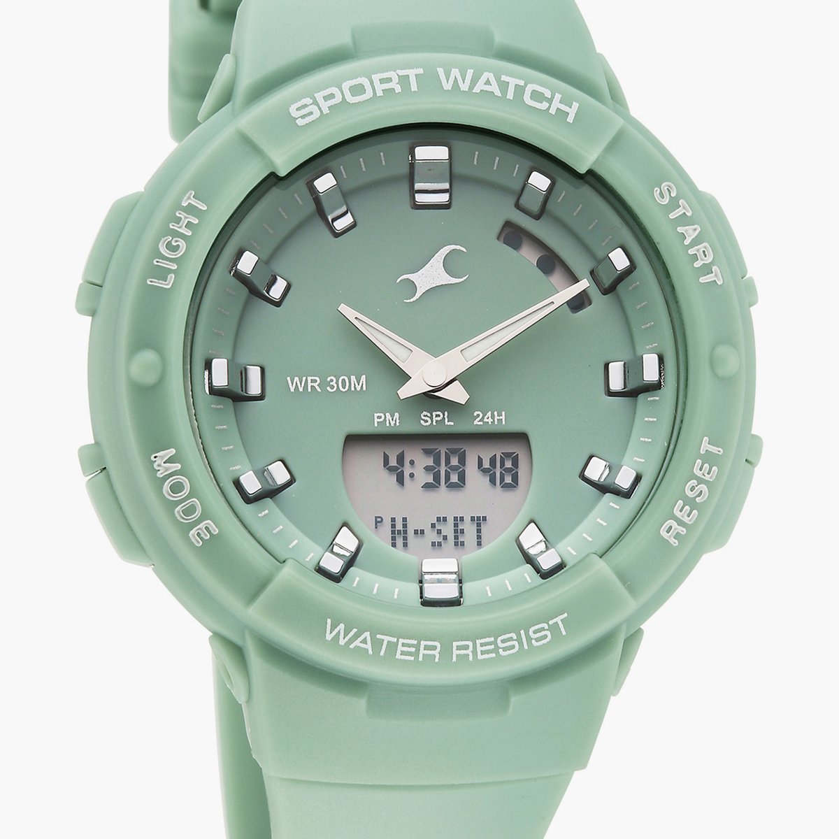 Fastrack Street Style Quartz Analog Watch For Girls - 68054PP03W - KRISHNA WATCH COMPANY