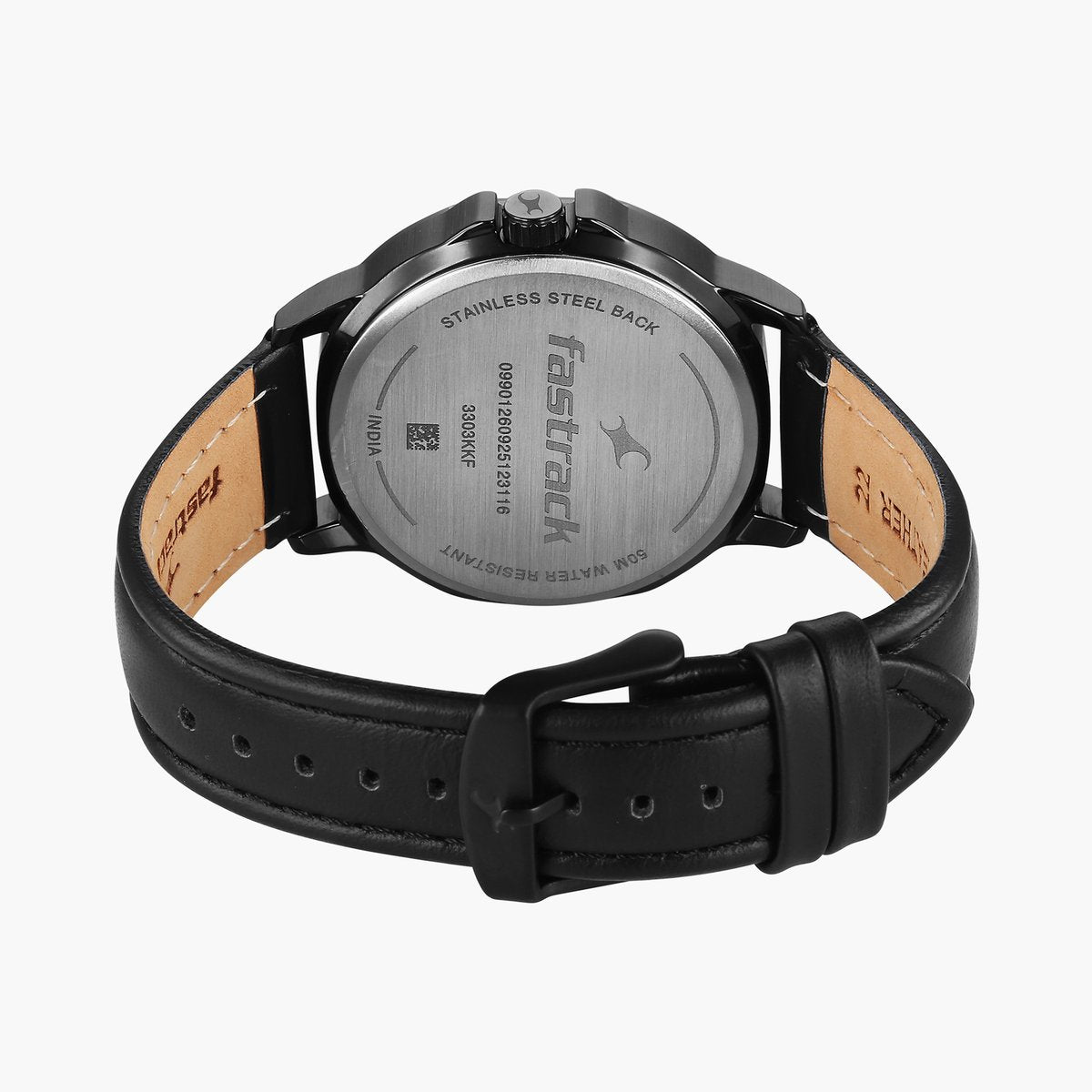 Fastrack Street Opulence Quartz Sun Moon Multifunction Watch For Guys 3303KL01 - KRISHNA WATCH COMPANY
