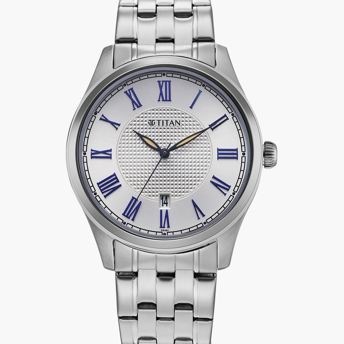 Titan Neo Roman Analog Watch for Men 10063SM01 - KRISHNA WATCH COMPANY