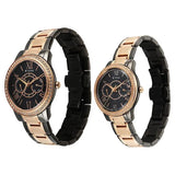 Titan Royal Bandhan Quartz Analog with Day and Date Watch For Couple 100022778km01