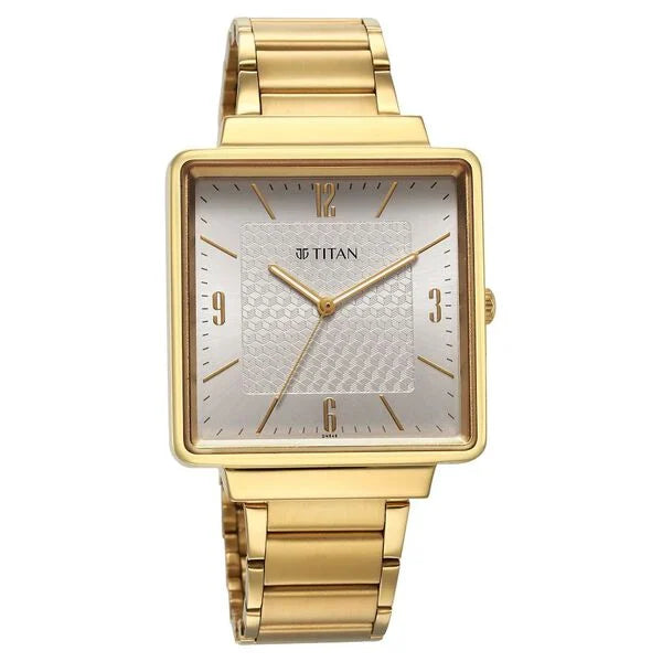 Titan Karishma Silver Dial Watch for Men 10005ym02 - KRISHNA WATCH COMPANY