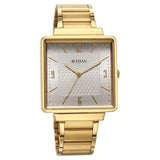 Titan Karishma Silver Dial Watch for Men 10005ym02