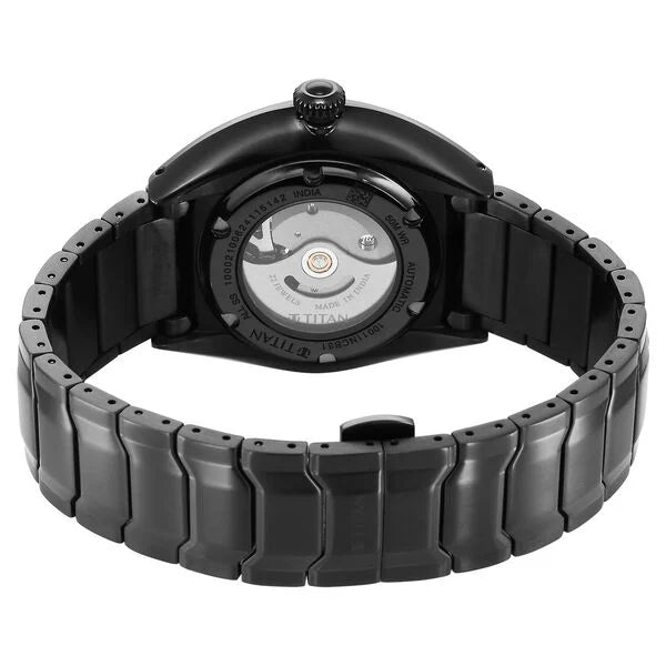 Titan Caelum Multilayered Sun-Moon Dial in Ivory White - Stellar Edition 10011nm02 - KRISHNA WATCH COMPANY
