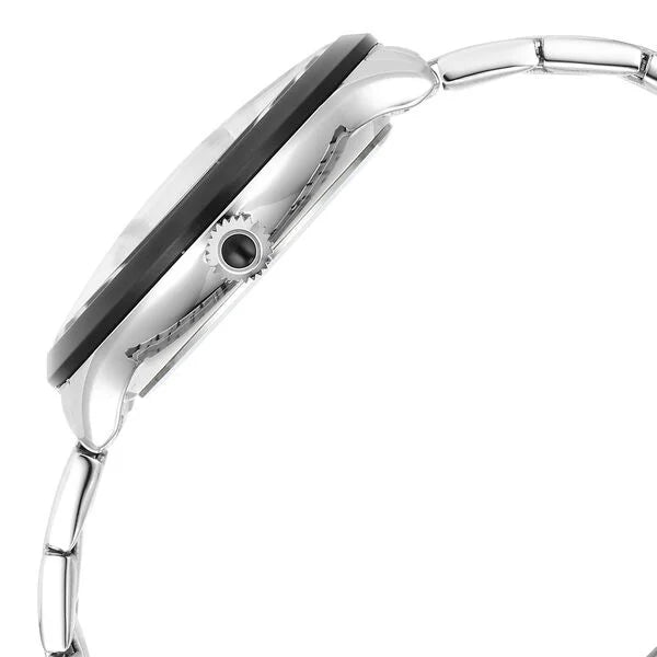 Titan Stellar Quartz Analog Sun Moon Phase Grey Dial Stainless Steel Strap Watch For Men 10028km02 - KRISHNA WATCH COMPANY