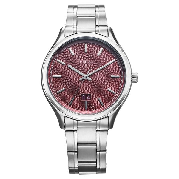 Titan Palette Of Time Quartz Analog Watch For Men - 10033SM02 - KRISHNA WATCH COMPANY