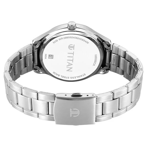 Titan Palette Of Time Quartz Analog Watch For Men - 10033SM02 - KRISHNA WATCH COMPANY
