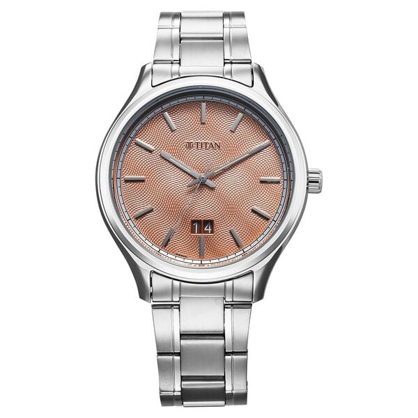 Titan Palette Of Time Quartz Analog Watch For Men - 10033SM04 - KRISHNA WATCH COMPANY