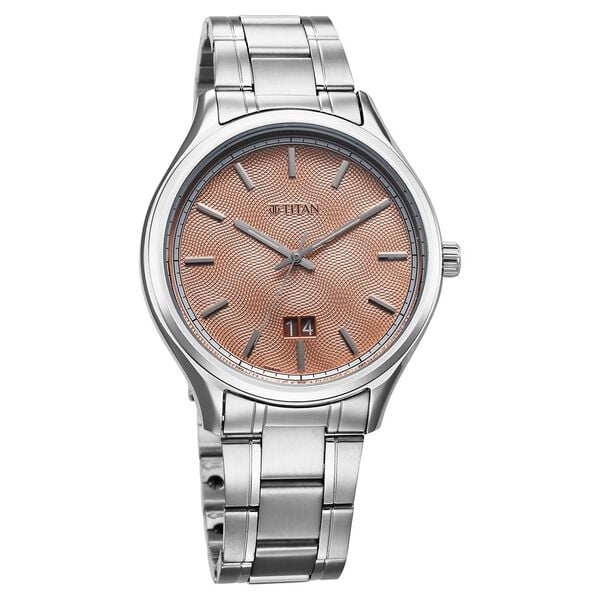 Titan Palette Of Time Quartz Analog Watch For Men - 10033SM04 - KRISHNA WATCH COMPANY