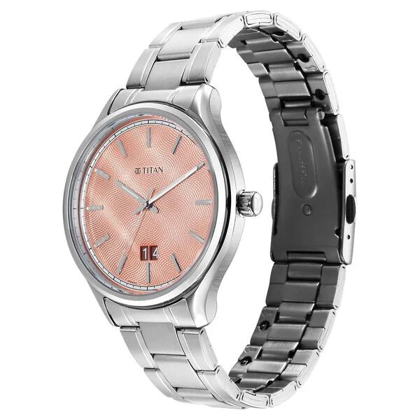 Titan Palette Of Time Quartz Analog Watch For Men - 10033SM04 - KRISHNA WATCH COMPANY