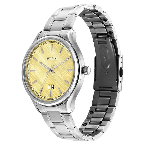 Titan Palette Of Time Quartz Analog Watch For Men - 10033SM06 - KRISHNA WATCH COMPANY
