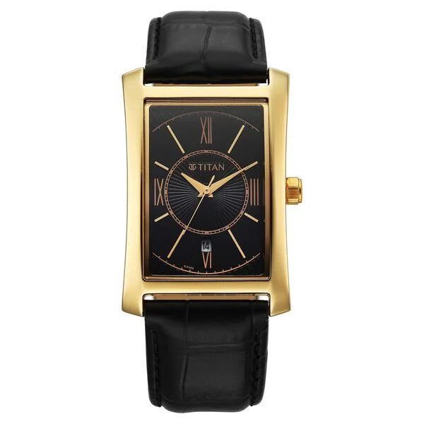TITAN Regalia Allure Analog Watch - 10046YL01 - KRISHNA WATCH COMPANY