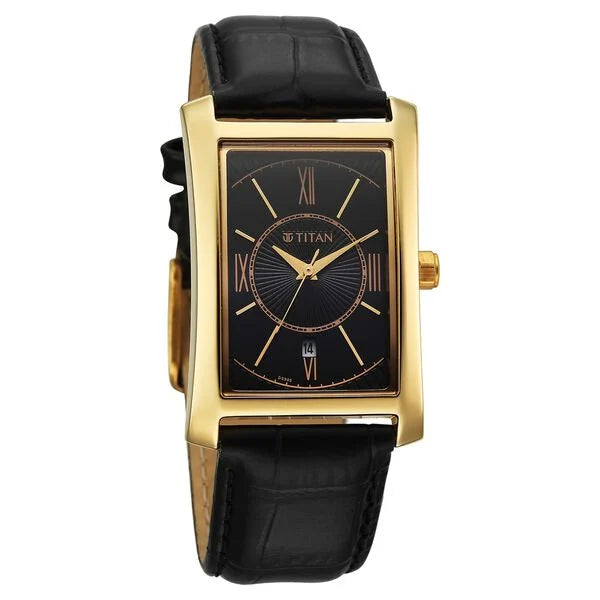 TITAN Regalia Allure Analog Watch - 10046YL01 - KRISHNA WATCH COMPANY