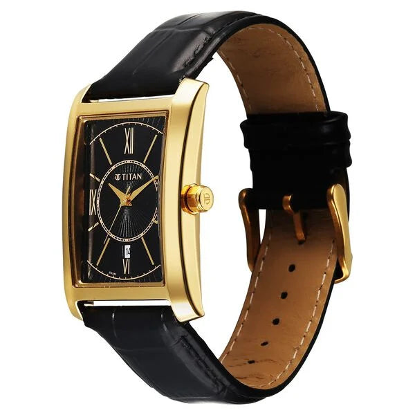 TITAN Regalia Allure Analog Watch - 10046YL01 - KRISHNA WATCH COMPANY