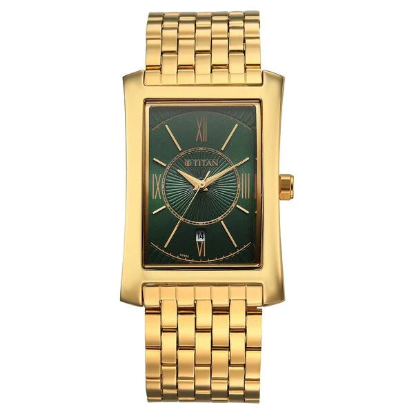 TITAN Regalia Allure Analog Watch with Date - 10046YM03 - KRISHNA WATCH COMPANY