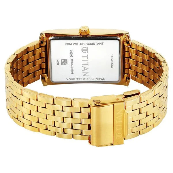 TITAN Regalia Allure Analog Watch with Date - 10046YM03 - KRISHNA WATCH COMPANY