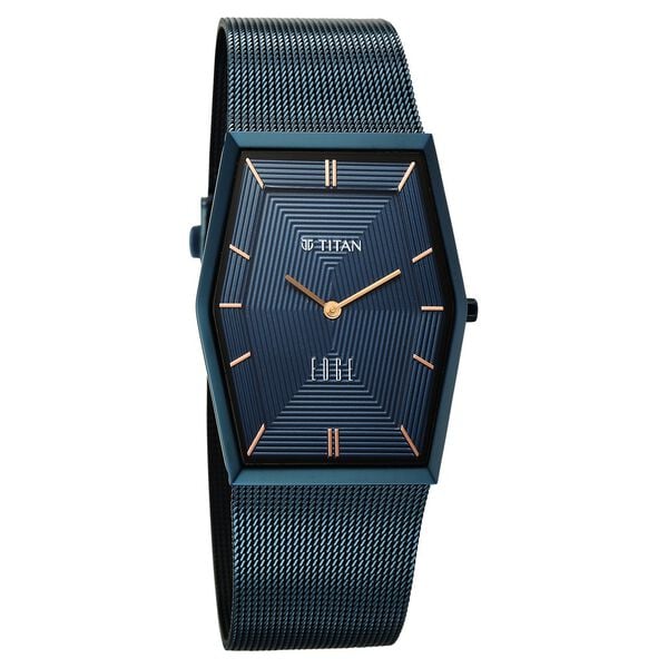 Titan Edge Whimsey Quartz Analog Watch For Men 10056qm02 - KRISHNA WATCH COMPANY