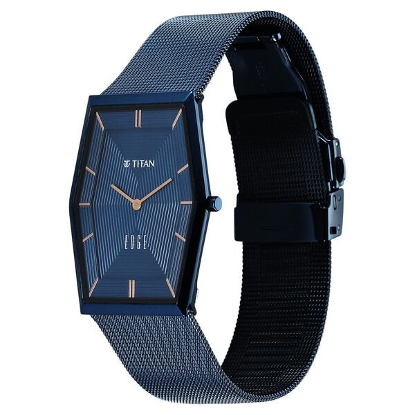 Titan Edge Whimsey Quartz Analog Watch For Men 10056qm02 - KRISHNA WATCH COMPANY