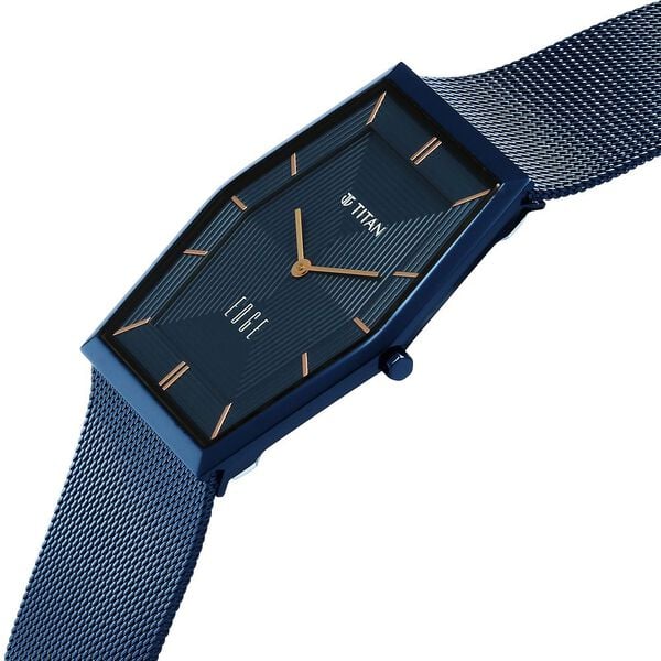 Titan Edge Whimsey Quartz Analog Watch For Men 10056qm02 - KRISHNA WATCH COMPANY
