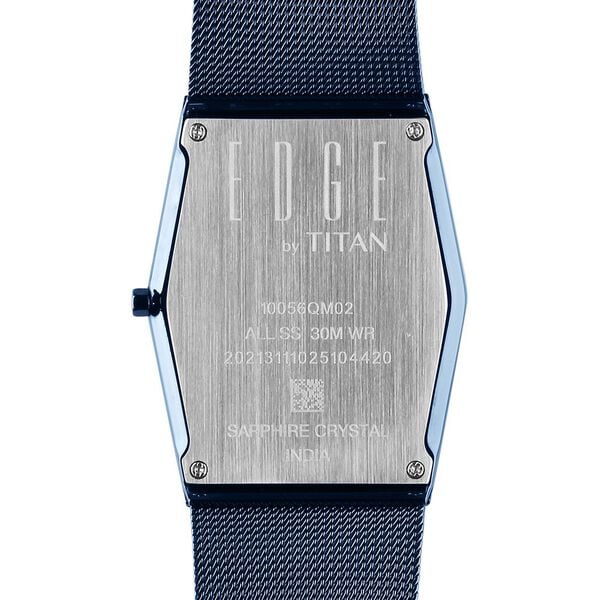 Titan Edge Whimsey Quartz Analog Watch For Men 10056qm02 - KRISHNA WATCH COMPANY