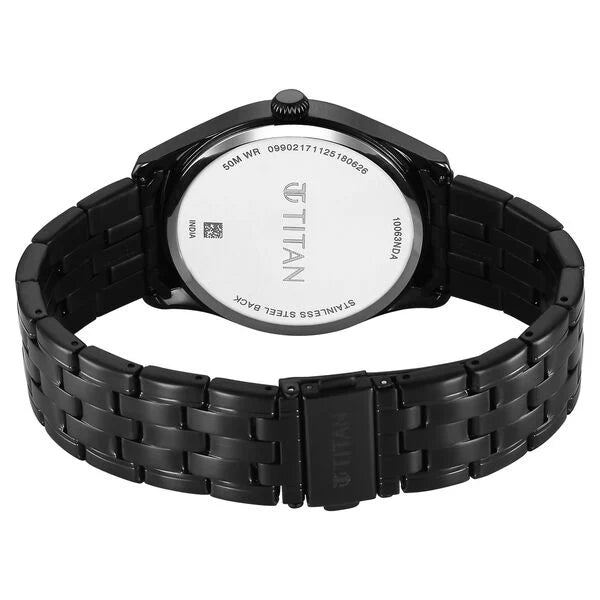 Titan Neo Roman Analog Watch for Men 10063NM01 - KRISHNA WATCH COMPANY
